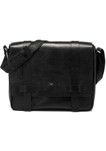 Siyah Hakiki Deri Erkek Çapraz Askılı Çanta - S1AC00021434-P2Y indirimleri
