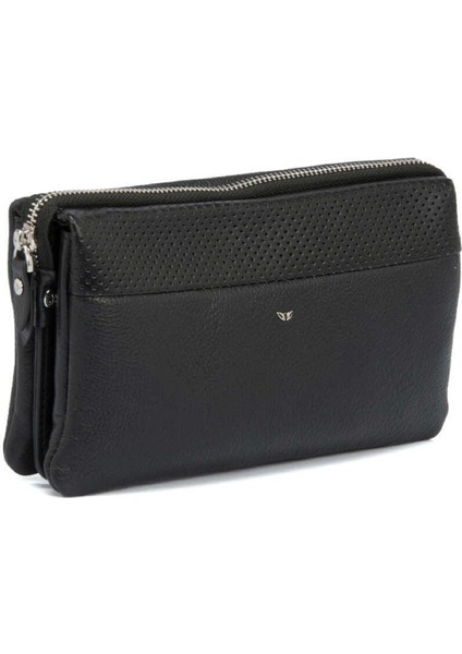 Siyah Hakiki Deri Erkek Portföy Çantası - S1PC00021228-A6L