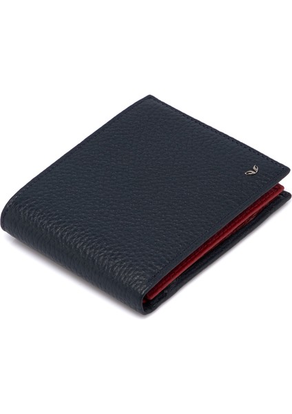 Lacivert Hakiki Deri Erkek Cüzdan - S1CE00001469-N74