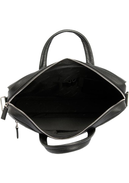 Siyah Hakiki Deri Erkek Evrak Çantası - S1EV00021140-A41 fiyatları