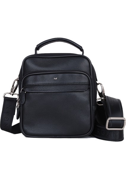 Siyah Hakiki Deri Erkek Portföy Çantası - S1PC00002193-A6F