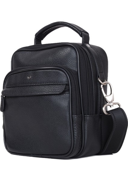 Siyah Hakiki Deri Erkek Portföy Çantası - S1PC00002193-A6F fiyatları