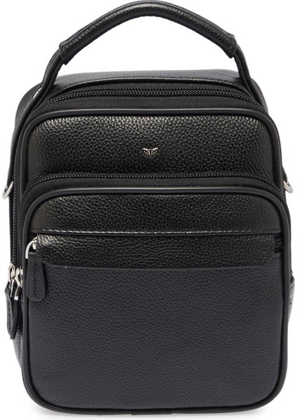 Siyah Hakiki Deri Erkek Portföy Çantası - S1PC00002193-A6F indirimleri