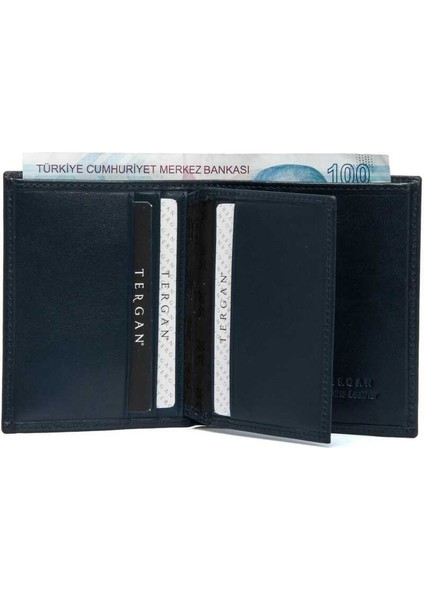 Lacivert Hakiki Deri Erkek Cüzdan - S1CE00001503-H86 indirimleri