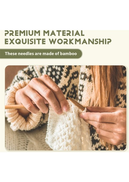 Bambu Dairesel Örgü Iğneleri Set Büyük Boyutlu Dairesel Örgü Iğneleri Jumbo Iğneler Tıknaz Iplik Için Beden 19, 35, 50 (Yurt Dışından) indirimleri