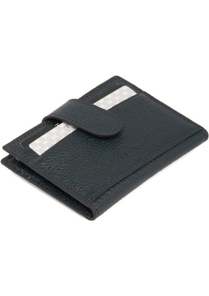 Lacivert Hakiki Deri Erkek Kredi Kartlık - S1KK00001617-X86 fırsatları