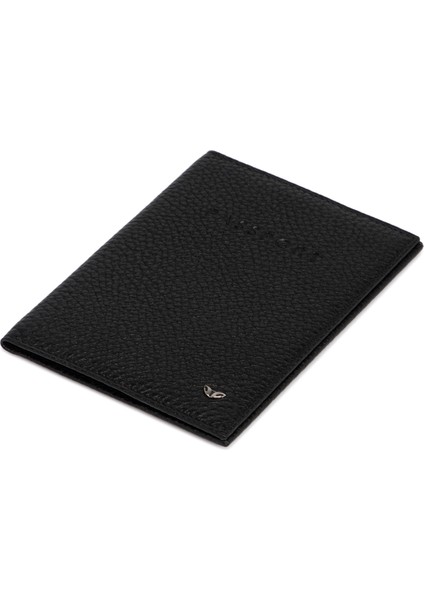 Siyah Hakiki Deri Unisex Pasaportluk - S1PS00001200-A41