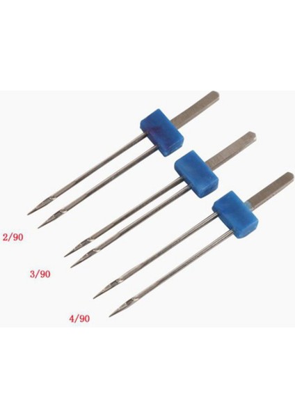 6 Pack Çift Ikiz Iğneler 2 Adet ile Buruşuk Iğne 9 Groove Pintuck Presser Ayağı Dikiş Makinesi Aksesuarları Için 5fm (Yurt Dışından) indirimleri