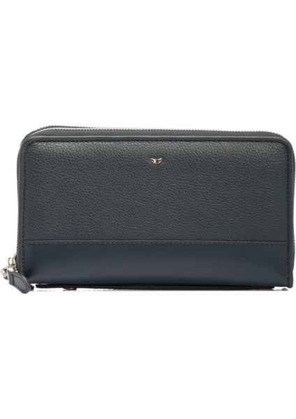 Lacivert Hakiki Deri Unisex Portföy Çantası - S1PC00021396-F7H fırsatları