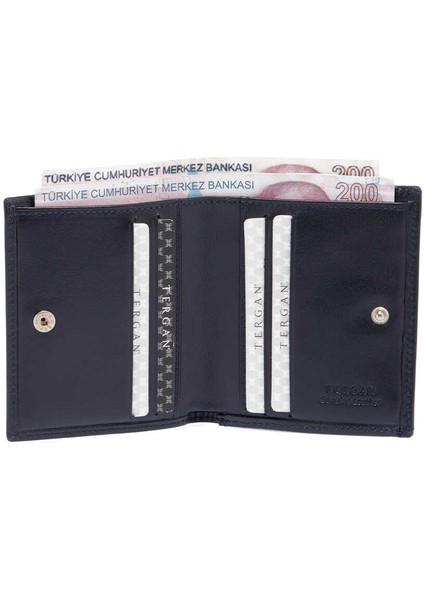 Lacivert Hakiki Deri Erkek Cüzdan - S1CE00001649-H86
