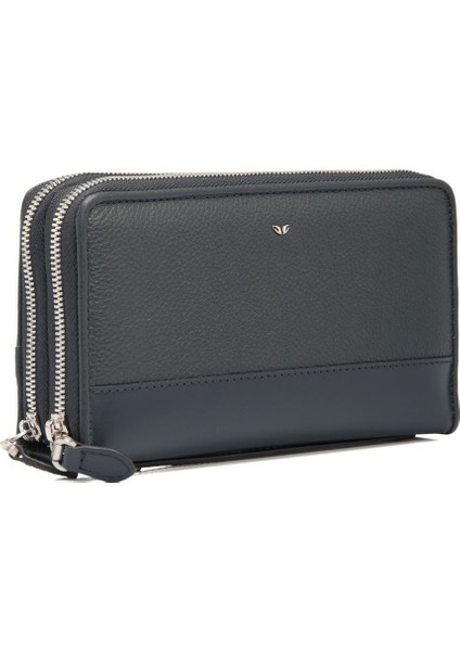 Lacivert Hakiki Deri Unisex Portföy Çantası - S1PC00021396-C5D fiyatları