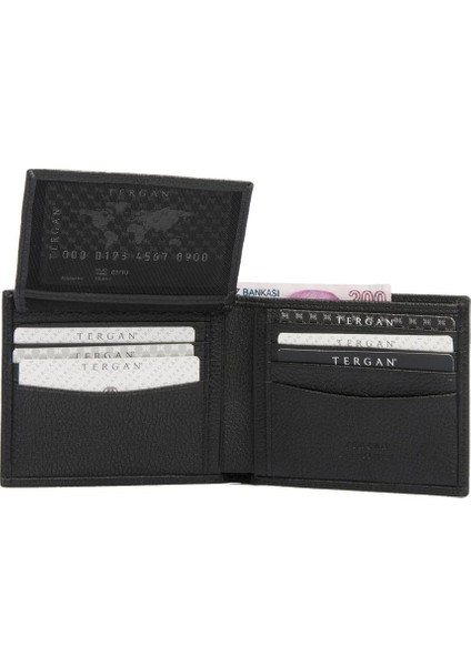 Siyah Hakiki Deri Erkek Cüzdan - S1CE00001498-A6F modelleri