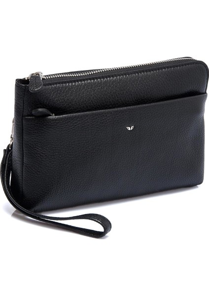 Siyah Hakiki Deri Erkek Portföy Çantası - S1PC00002972-A6F fiyatları