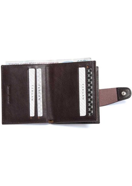 Kahve Hakiki Deri Erkek Cüzdan - S1CE00001544-A98