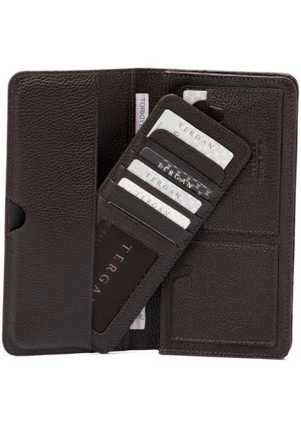 Kahve Hakiki Deri Erkek Cüzdan - S1CE00001592-A7P
