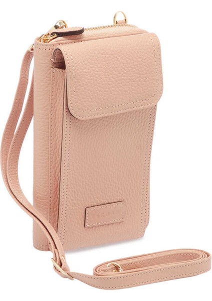 Pudra Hakiki Deri Kadın Çapraz Askılı Çanta - S23K1BC05810-S94