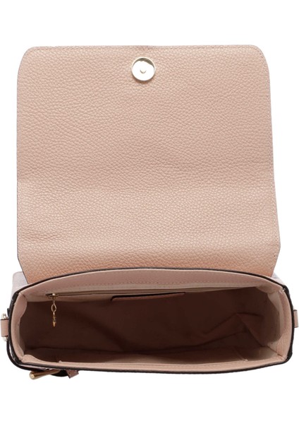 Pudra Hakiki Deri Kadın Çapraz Askılı Çanta - S24Y1BC79902-S94