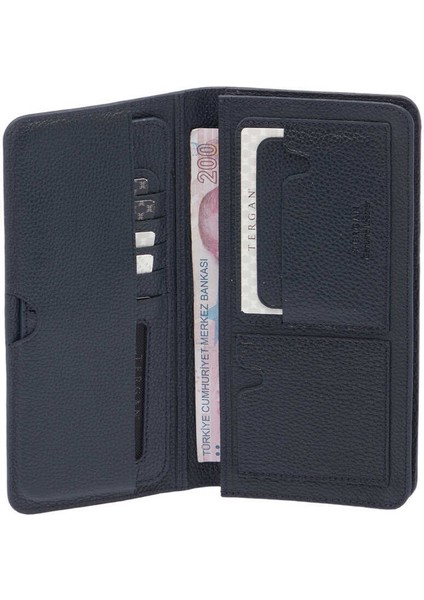 Lacivert Hakiki Deri Erkek Cüzdan - S1CE00001592-X86 indirimleri