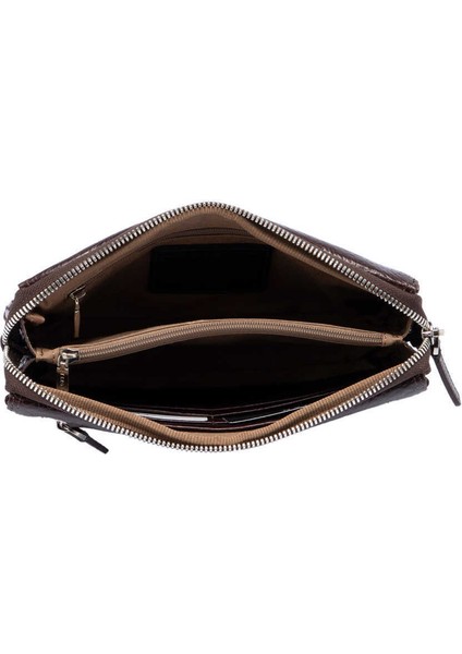 Kahve Hakiki Deri Erkek Portföy Çantası - S1PC00001633-P3Y