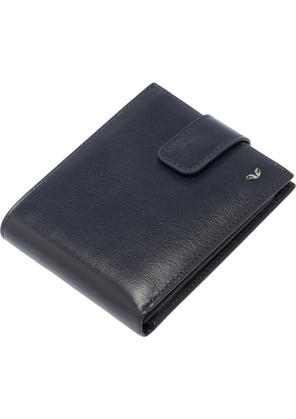 Lacivert Hakiki Deri Erkek Cüzdan - S1CE00001109-H86 fırsatları