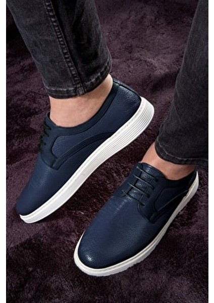 Work Flotter Hakiki Deri Erkek Ayakkabı Düz Taban ile Konforlu Kullanım