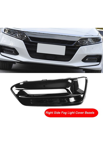 Ön Sis Lambası Kapağı Sol / Sürücü Yan Çerçevesi Için Honda Accord 2018 2019 2019 2020 Alt Tampon Izgara Trim Çerçevesi (Yurt Dışından) indirimleri