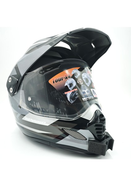 Arai Tour X4 Kask Uyumlu Chinmount Aksiyon Kamera Çene Bağlantı Aparatı Seti