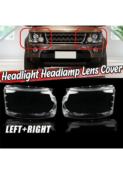 Ön Far Kapağı Kafa Hafif Lamba Kabuğu Lens Land Rover Discovery 4 Lr4 2014-2016 (Yurt Dışından) fırsatları