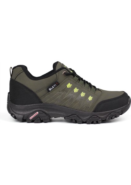 Erkek Haki Outdoor Trekking Ayakkabı Kaymaz Taban Suya Dayanıklı Hafif Rahat Günlük Yürüyüş ve Dağ Spor Ayakkabısı fırsatları