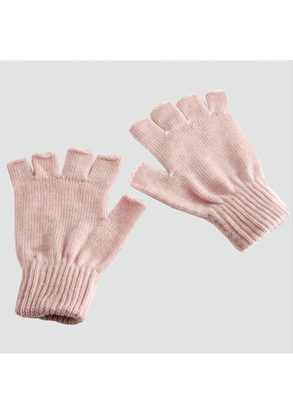 Msa-Shop Kesik Uçlu Eldiven-Açık Pembe