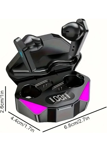 Gaming Yüksek Sadakat Stereo ve Gürültü Önleyici Kablosuz Dokunmatik, Hd Mikrofonlu Şarj Kutulu Tws F9-5 Kulaklık