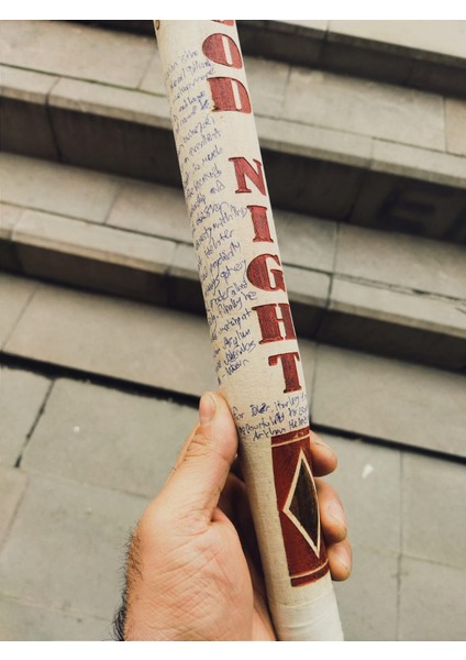 55 cm Ağaç Beyzbol Sopası Kişiye Özel ( Harley Quinn ) Yerli Üretim Ahşap Kahverengi modelleri