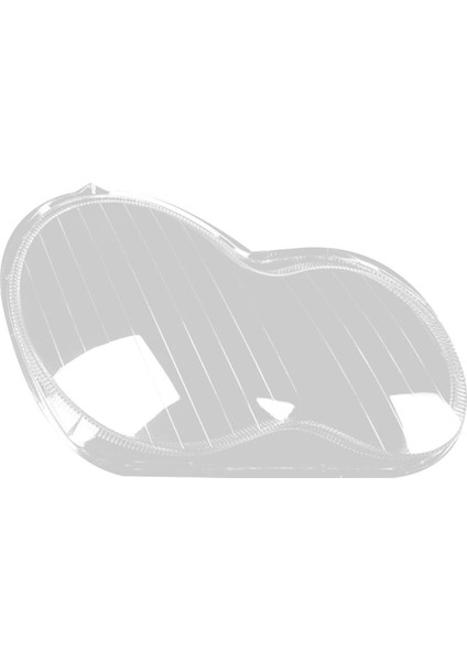 Araba Ön Far Kapağı Abajur Lambası Lamba Far Farlar Lens Kapağı Mercedes-Benz C Sınıfı W203 2004-2006 Sağ (Yurt Dışından)