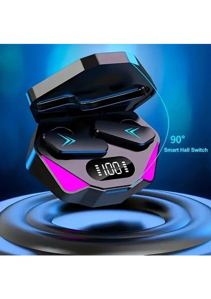 Gaming Yüksek Sadakat Stereo ve Gürültü Önleyici Kablosuz Dokunmatik, Hd Mikrofonlu Şarj Kutulu Tws F9-5 Kulaklık