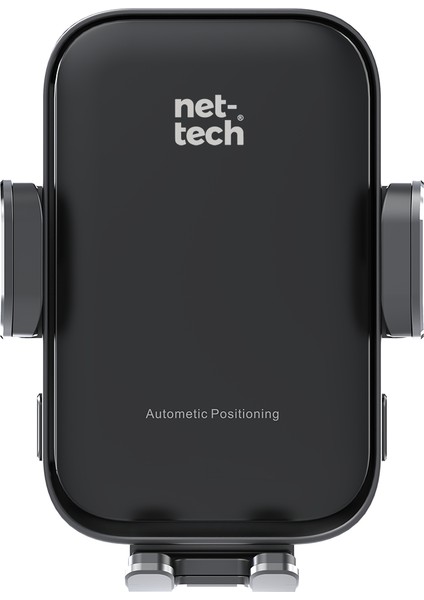 Araba Araç Cam+Klima Telefon Tutacağı Kablosuz 15W Şarj Cihazı Aleti Siyah(Çok Yönlü Kullanım Alanı)