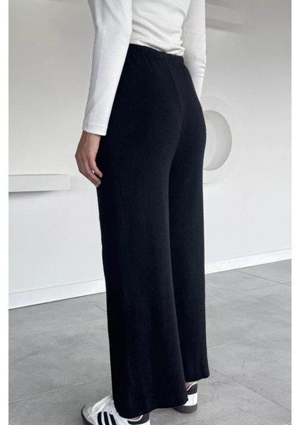 Kadın Bel Lastikli Bol Paça Pantolon P-00018532 fırsatları