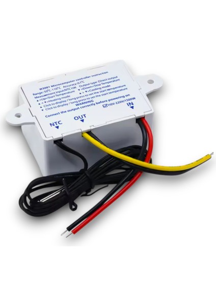 3 Adet - XH-W3001 110V/220V Ac Dijital Termostat 1500W modelleri