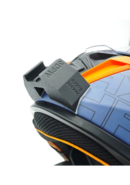 Axxis Hawk Kask Uyumlu Chinmount Aksiyon Kamera Çene Bağlantı Aparatı Seti