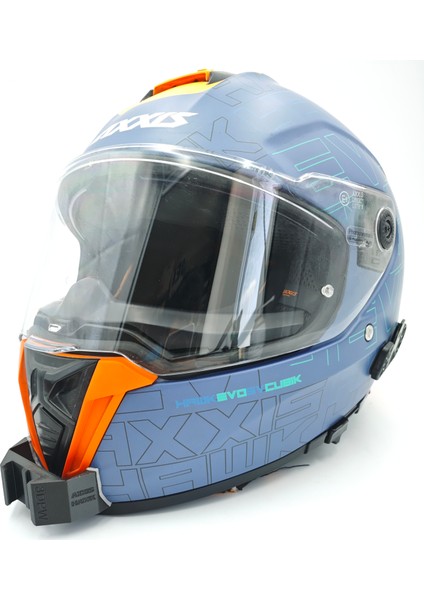 Axxis Hawk Kask Uyumlu Chinmount Aksiyon Kamera Çene Bağlantı Aparatı Seti