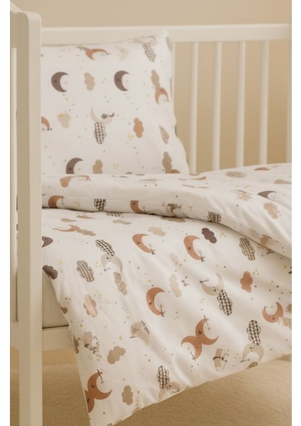 Bebek Nevresim Takımı - 100X150 cm - Fermuarlı - Desenli