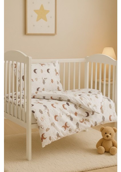 Bebek Nevresim Takımı - 100X150 cm - Fermuarlı - Desenli fiyatları