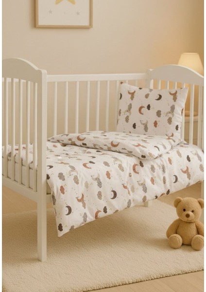 Bebek Nevresim Takımı - 100X150 cm - Fermuarlı - Desenli fırsatları