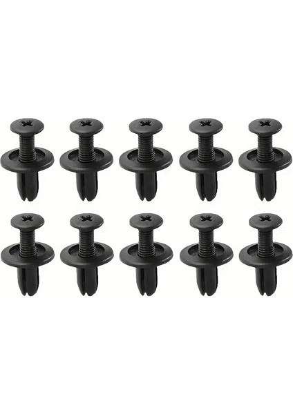 50 Adet 6 mm Araba Plastik Perçin modelleri