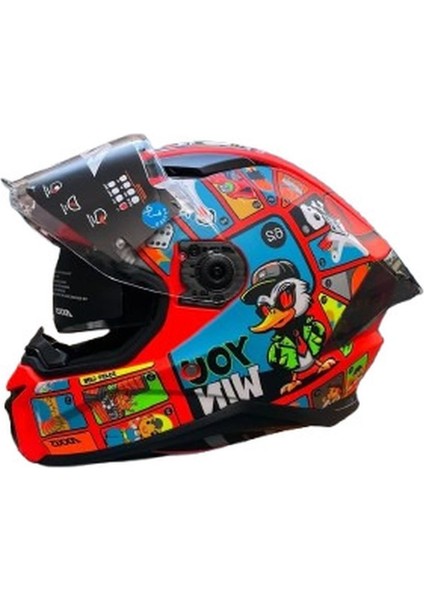 Panther Sv Goose Game A5 Matt Motosiklet Kaskı fiyatları