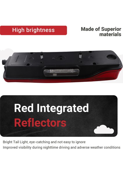 Volvo Fh Fm Arka Dönüş Sinyali Durdurma Fren Sisi Lambası Için LED Kuyruk Lambaları Uyarı Işık Arabası Aksesuarları Kaldı (Yurt Dışından) fırsatları