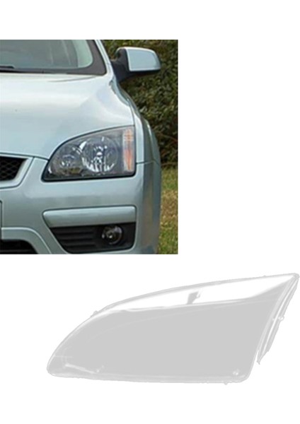 Araba Ön Far Kapağı Abajur Lambası Lamba Far Farlar Lens Kapağı Ford Focus 2005-2008 Sol (Yurt Dışından) modelleri