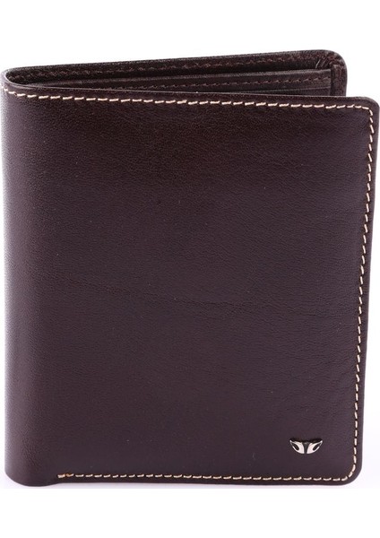 Kahve Hakiki Deri Erkek Cüzdan - S1CE00001452-A98