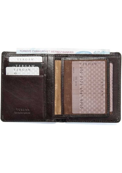 Kahve Hakiki Deri Erkek Cüzdan - S1CE00001452-A98 indirimleri