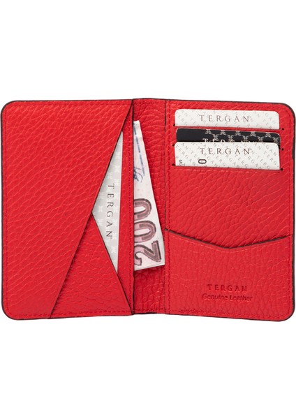 Kırmızı Hakiki Deri Unisex Kredi Kartlık - S1KK00001645-B68 fiyatları
