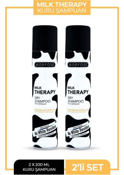 Milk Therapy Kuru Şampuan 2 Li Set
